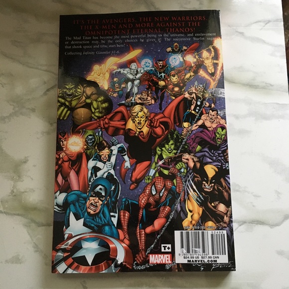Infinity Gauntlet Paperback - Picture 5 of 5